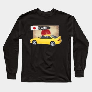 Yellow Acura Integra 1999 01 Long Sleeve T-Shirt